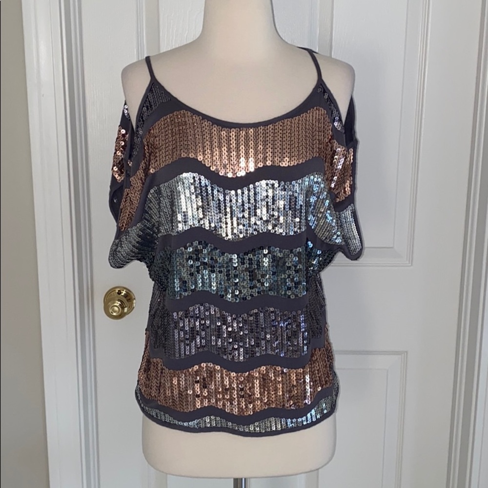 Sequin top